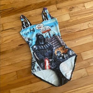 Blackmilk Vader Comic Swimsuit Size Small Star Wars